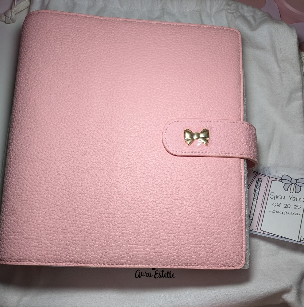 Aura Estelle Limited Edition 🌸 Scarlet Blossom Planner A5 Wide (AE x SPC)